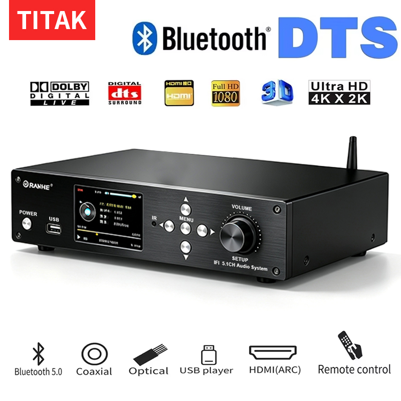 Audio And Music Splitter - Dekoder Audio 5.1 Saluran Asli USB
