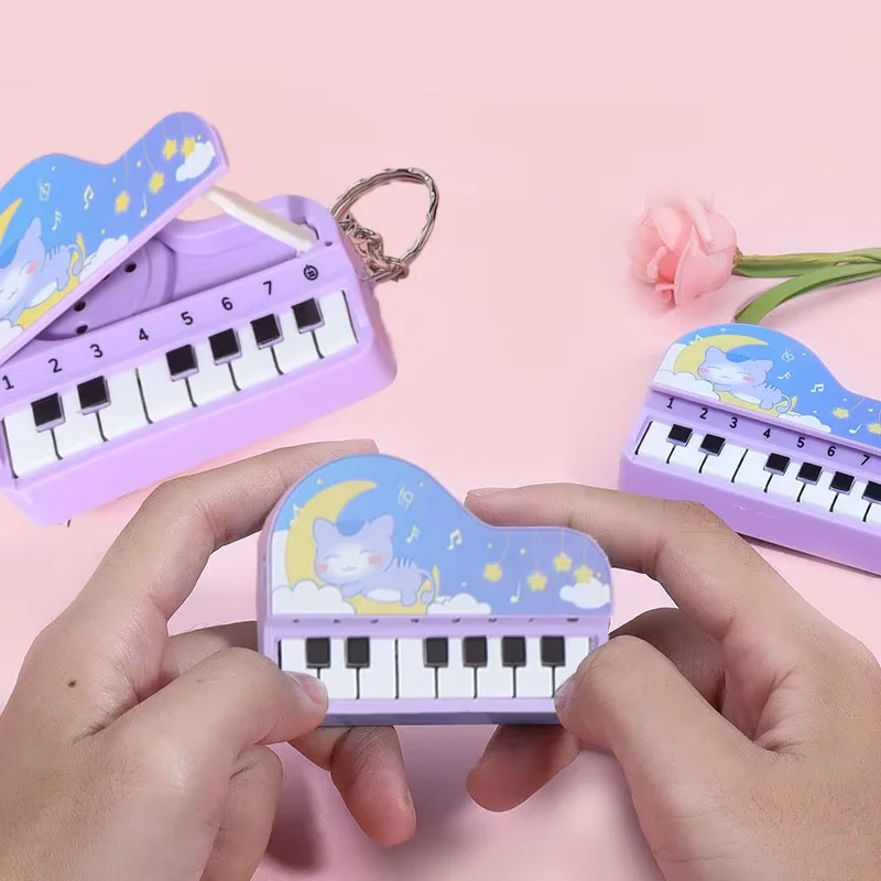 Audio Music Maker - Gantungan kunci piano mini yang lucu