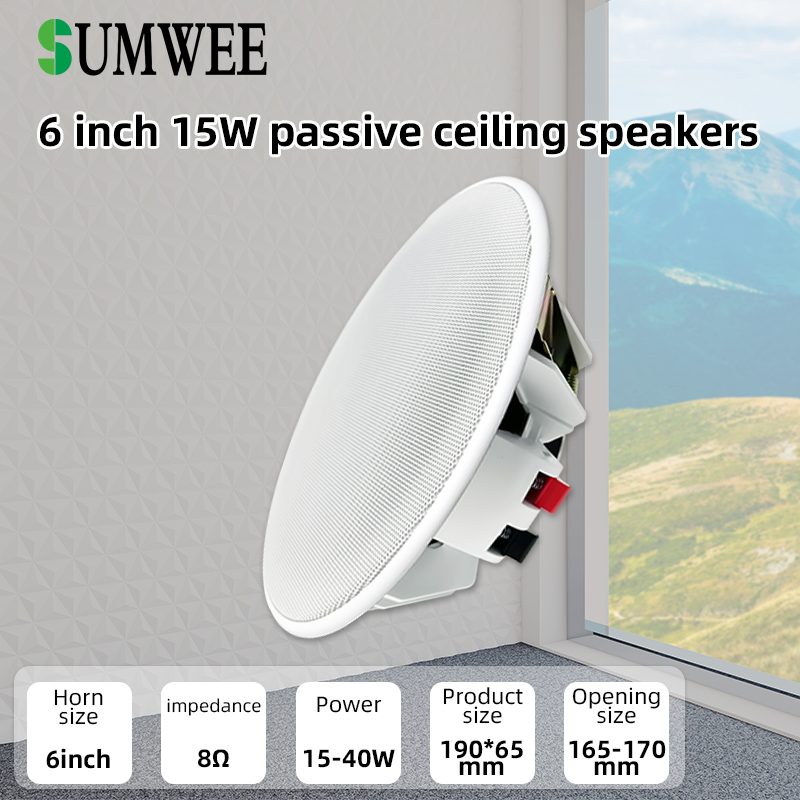 Audio Music Background - Speaker Plafon 6 Inci 8ohm Suara