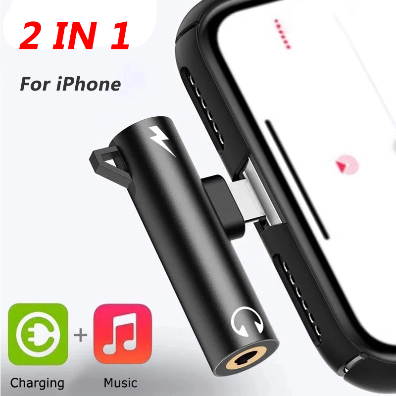 Audio And Music Splitter - Pemisah adaptor 2 in 1, untuk