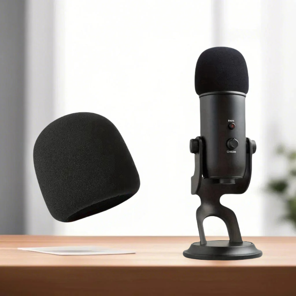 Recording Pop Filter - 1/2/3 Buah Penutup Busa Spons Mikrofon,