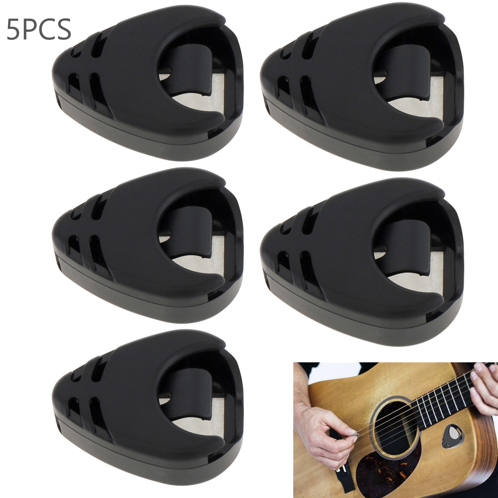 Electric Guitar Pick Pack - Pemegang Pick gitar elektrik, 5 buah