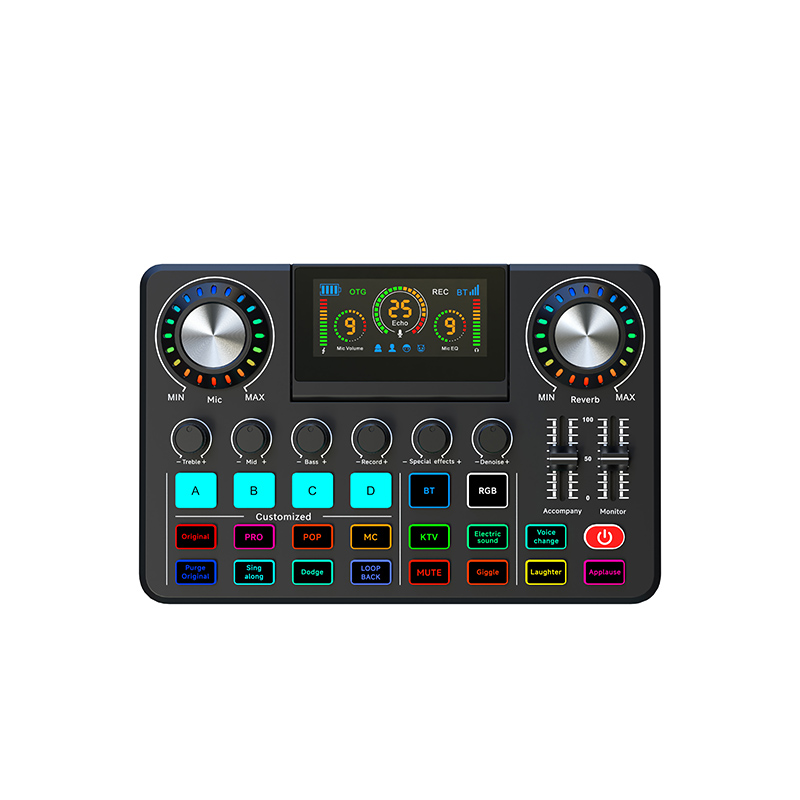 Audio Music Voice Changer - F668 Audio Mixer, Kartu Suara Live