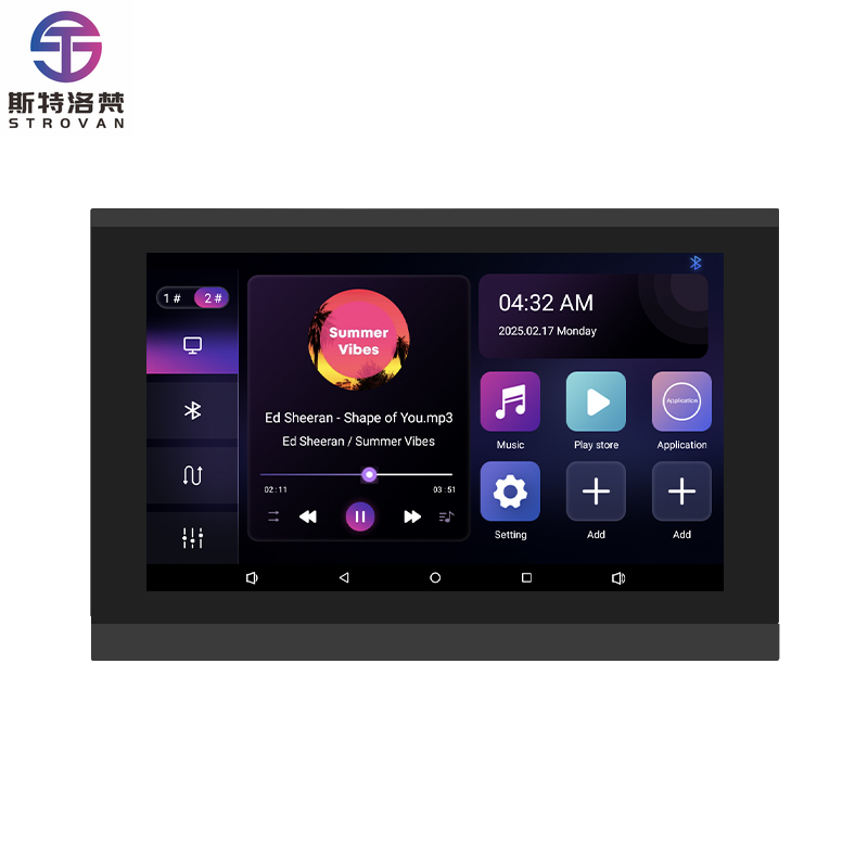 Audio Music Background - Layar Sentuh 7 Inci 2 Zona