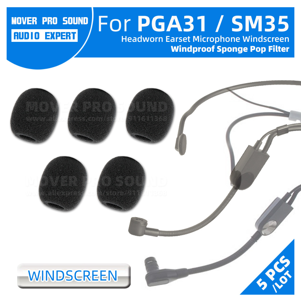 Recording Pop Filter - Kompatibel Dengan Shure PGA31 SM35 PGA