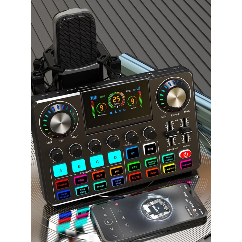 Audio Music Voice Changer - DTC5 Audio Mixer, Kartu Suara Live