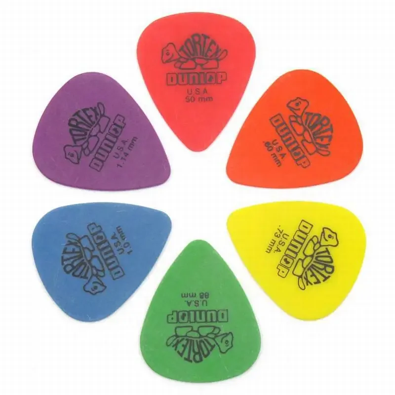 Electric Guitar Pick Pack - 10 buah Dunlop pick gitar elektrik,