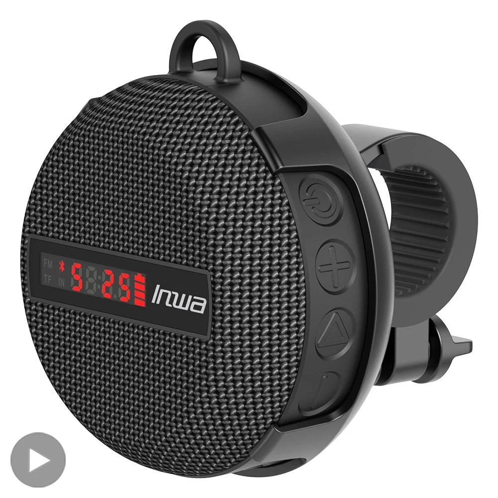 Audio Visualizer Music Player - Speaker Bluetooth Portabel Nirkabel Bebas Genggam