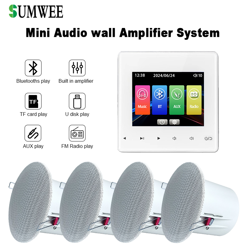 Audio Music Background - Sistem Kontrol Speaker Bluetooth Mini untuk