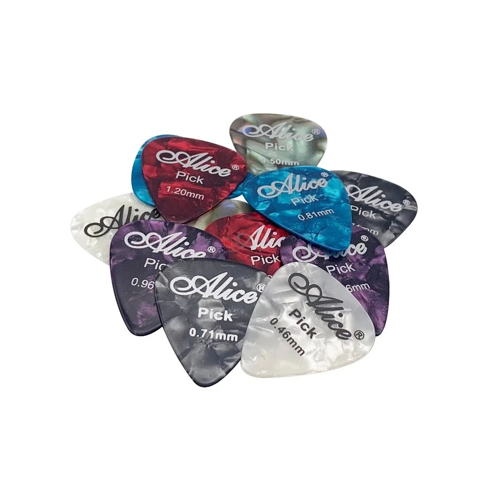 Electric Guitar Pick Pack - Alice pick gitar 6 buah seluloid