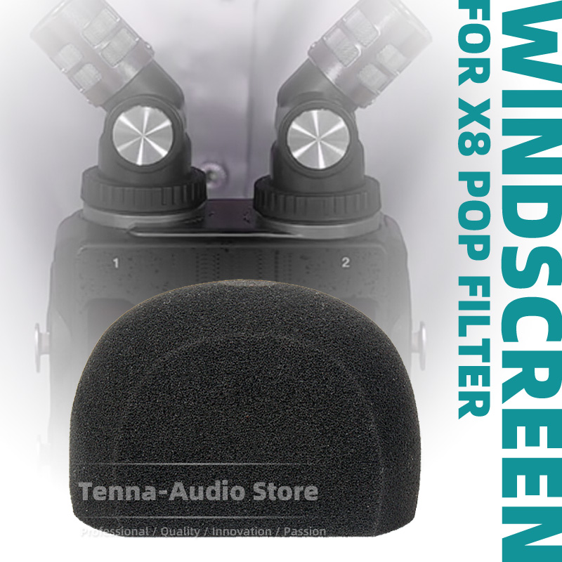 Recording Pop Filter - Layar Angin Spons Tahan Angin Busa