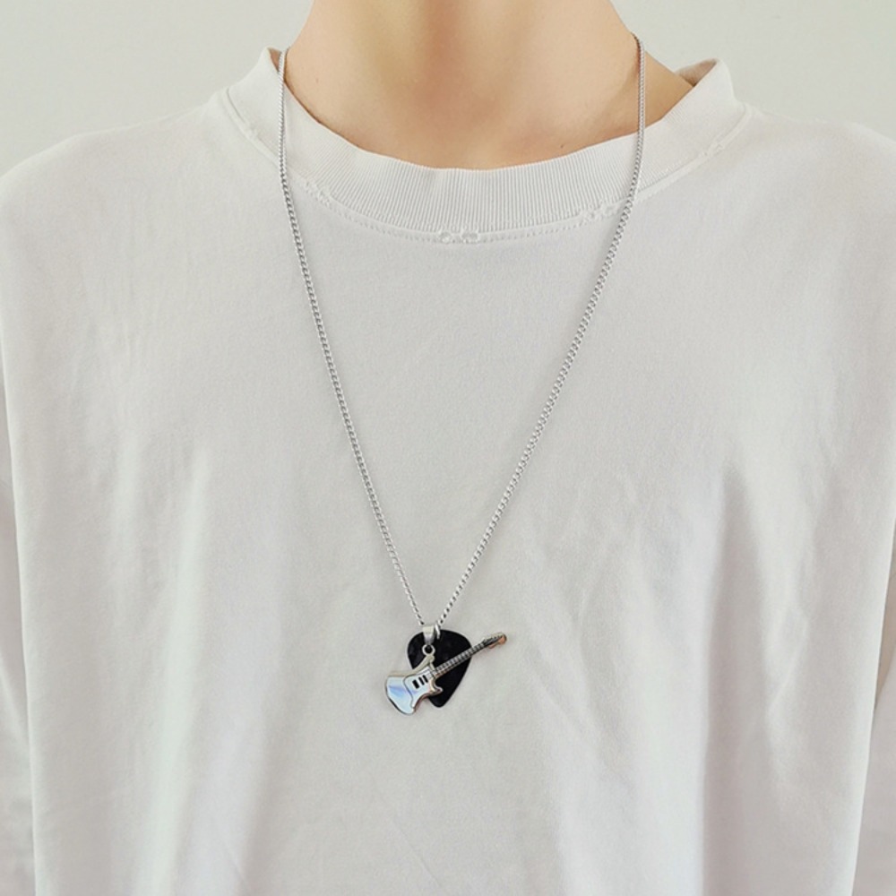 Kalung Liontin Pick Gitar Hip- - Electric Guitar Pick Pack ulasan dan harga