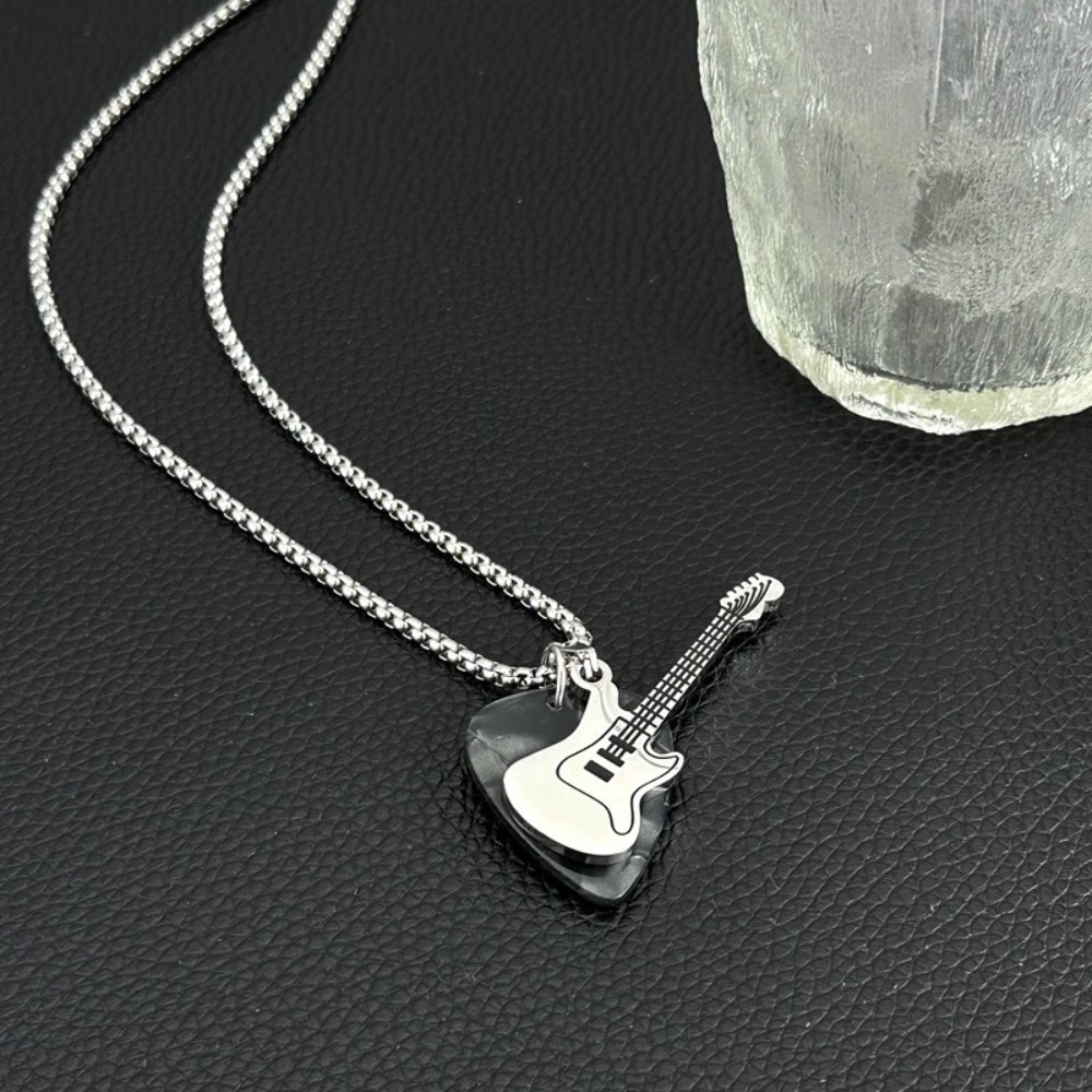 Kalung Liontin Pick Gitar Hip- - Electric Guitar Pick Pack ulasan dan harga