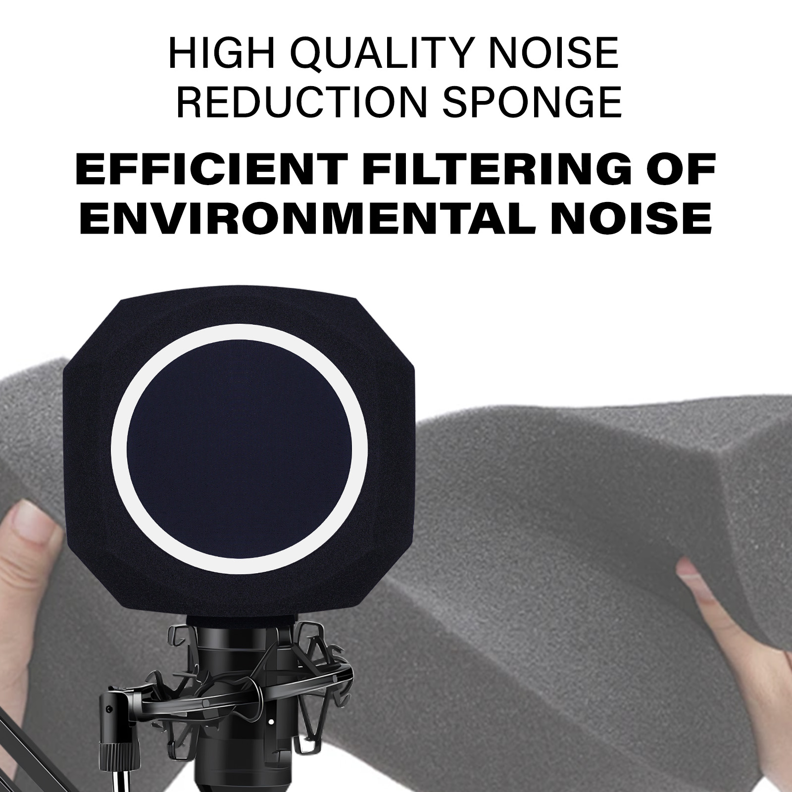 Filter Pop Kaca Depan Mikrofon - Recording Pop Filter ulasan dan harga