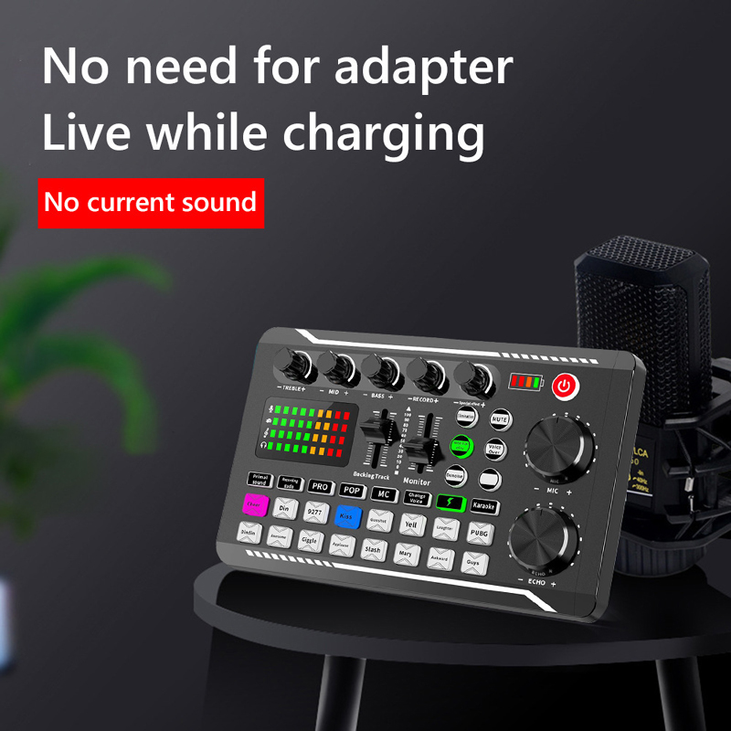 F998 Tuner Audio Kartu Suara L - Audio Music Voice Changer ulasan dan harga