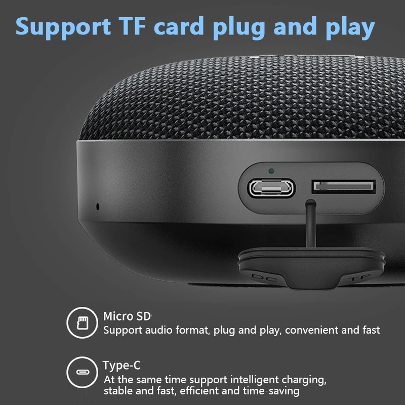 Speaker Bluetooth Portabel Kot - Audio Visualizer Music Player ulasan dan harga