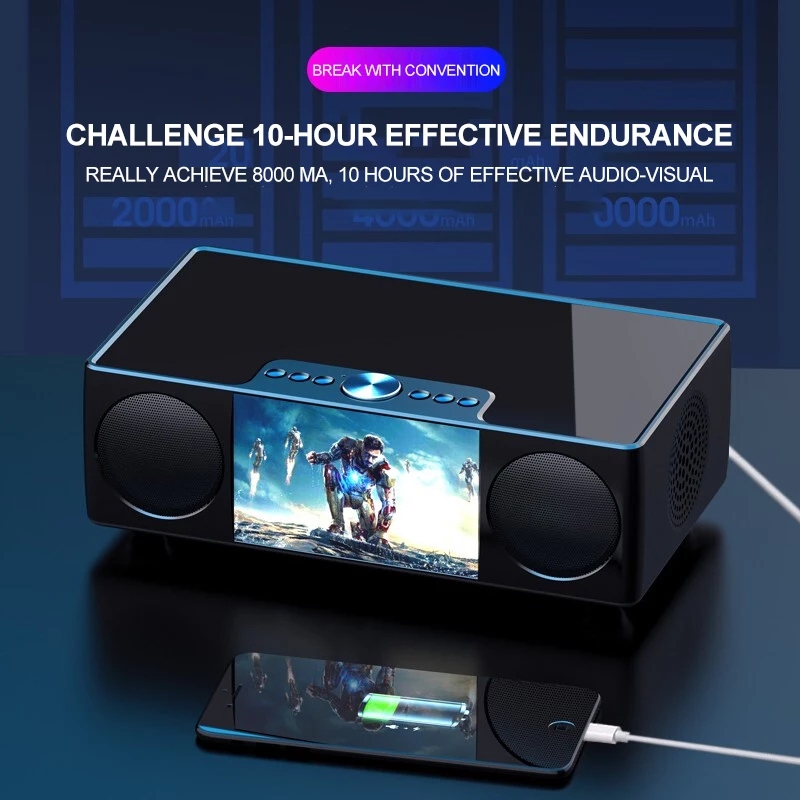 S99 pemutar Video portabel Blu - Audio Visualizer Music Player ulasan dan harga