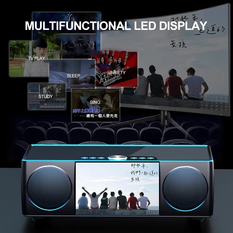 S99 pemutar Video portabel Blu - Audio Visualizer Music Player ulasan dan harga