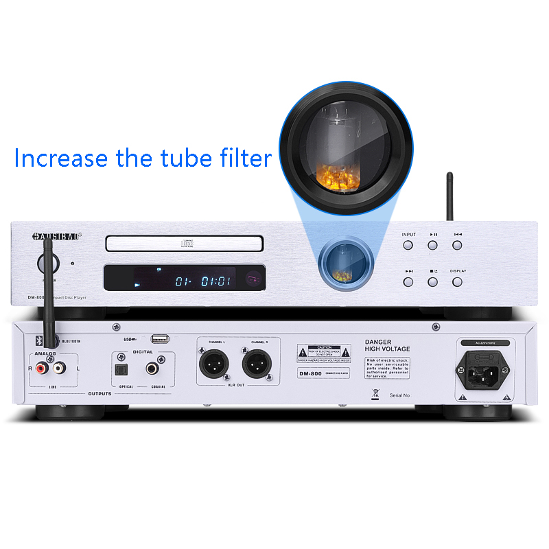 Pemutar CD HIFI Pemutar Musik  - Audio Player With Youtube Music ulasan dan harga