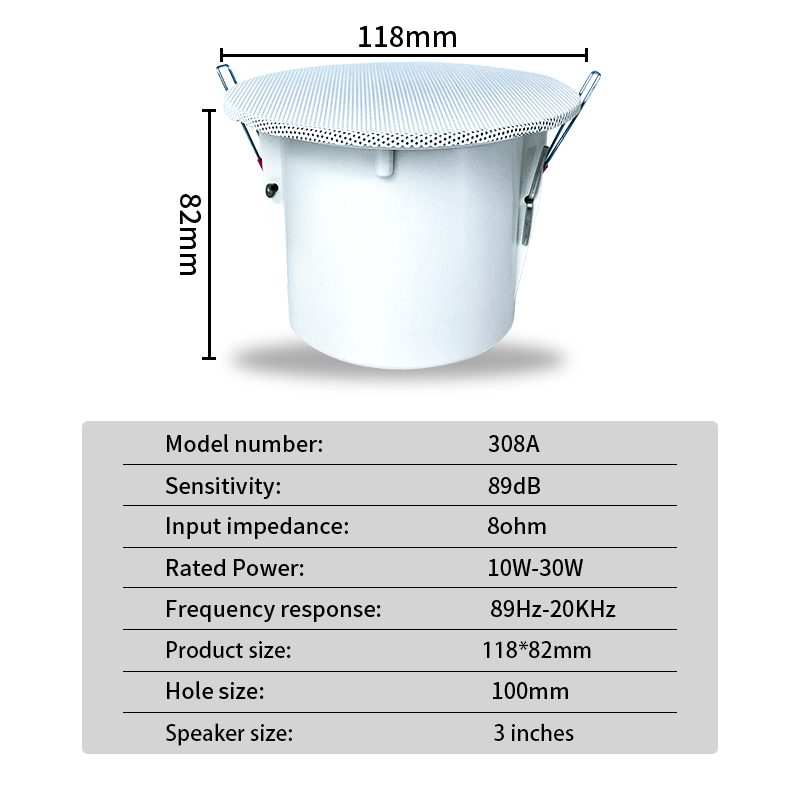 3 inch 8Ohm Speaker suara Surr - Audio Music Background ulasan dan harga