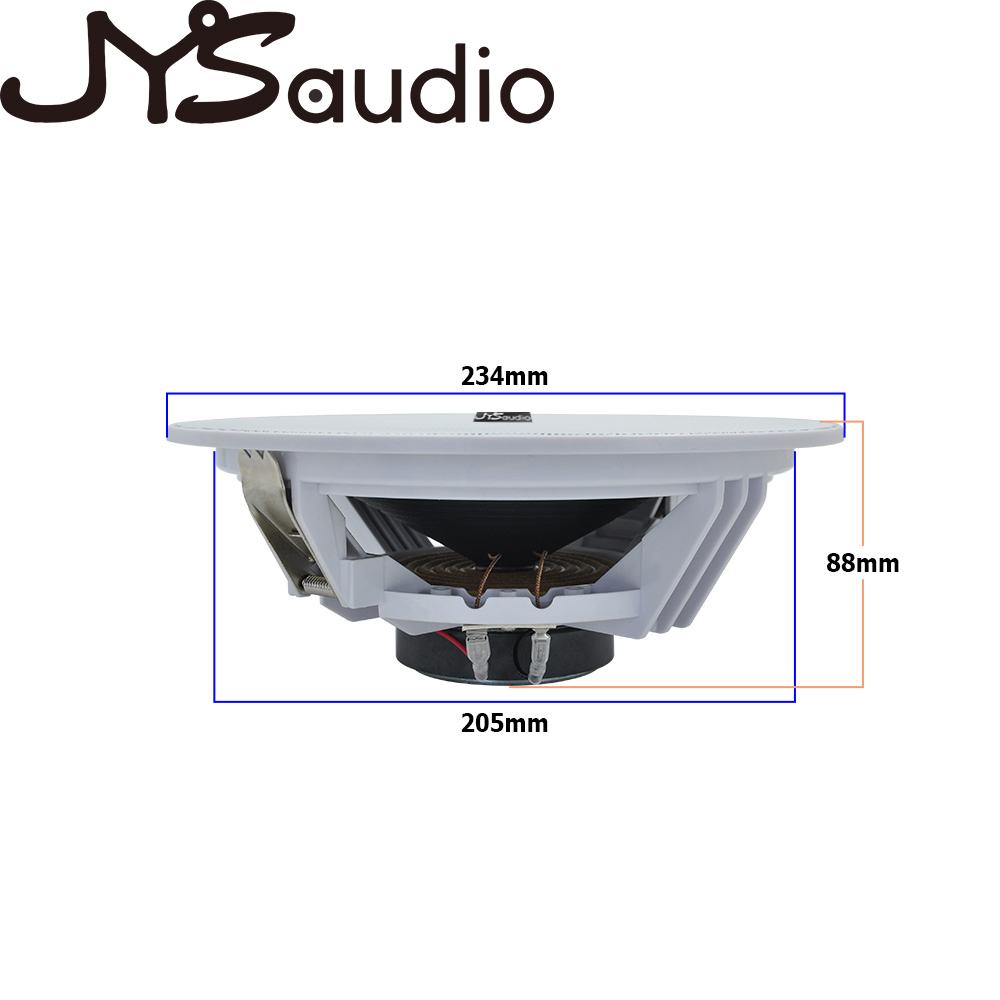 Speaker Plafon 20W Stereo 8 in - Audio Music Background ulasan dan harga