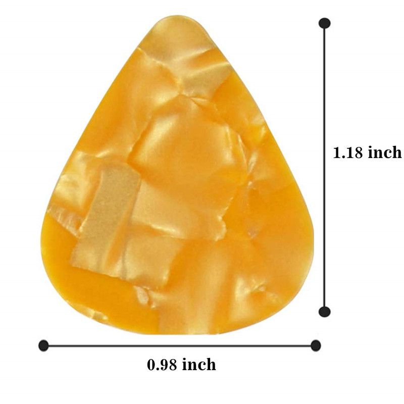 50 & 100 buah baru Pick akusti - Electric Guitar Pick Pack ulasan dan harga