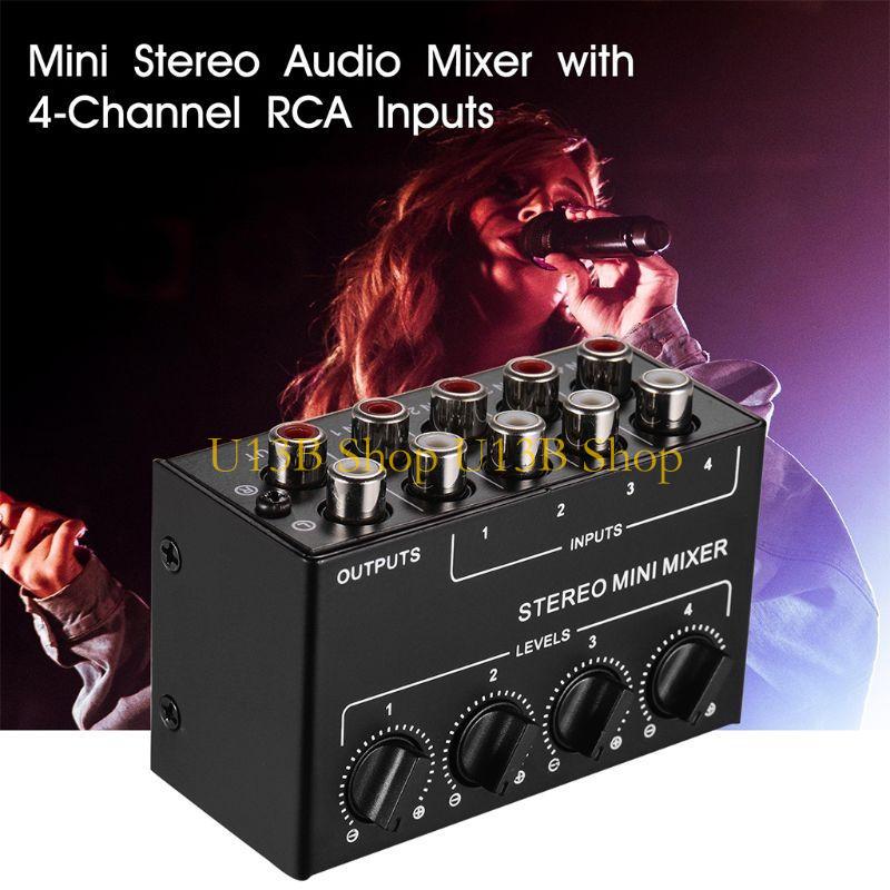 U13B Dispenser Stereo Mixer Ke - Audio And Music Splitter ulasan dan harga