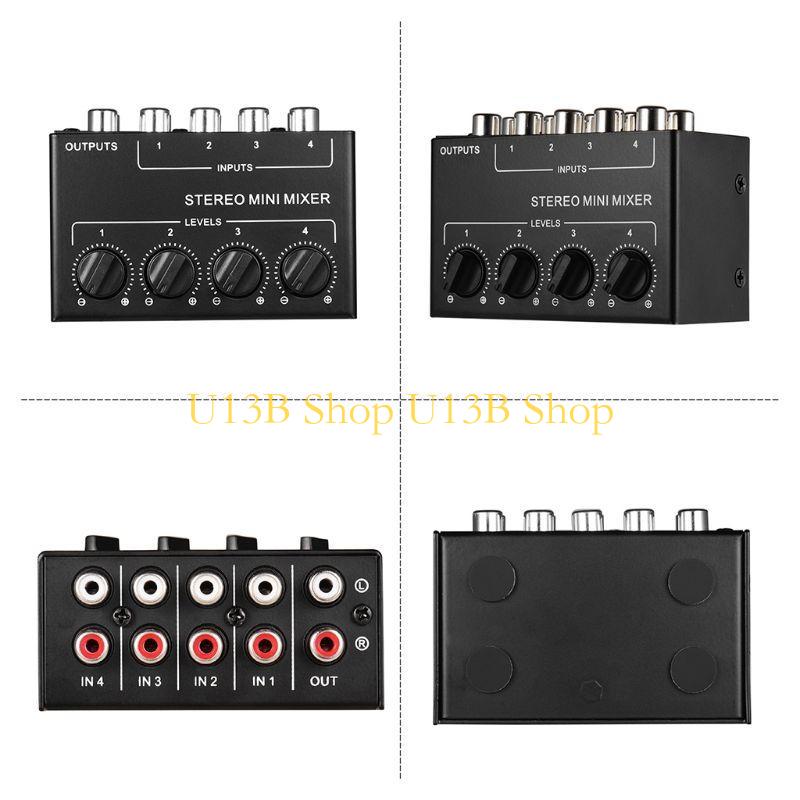 U13B Dispenser Stereo Mixer Ke - Audio And Music Splitter ulasan dan harga