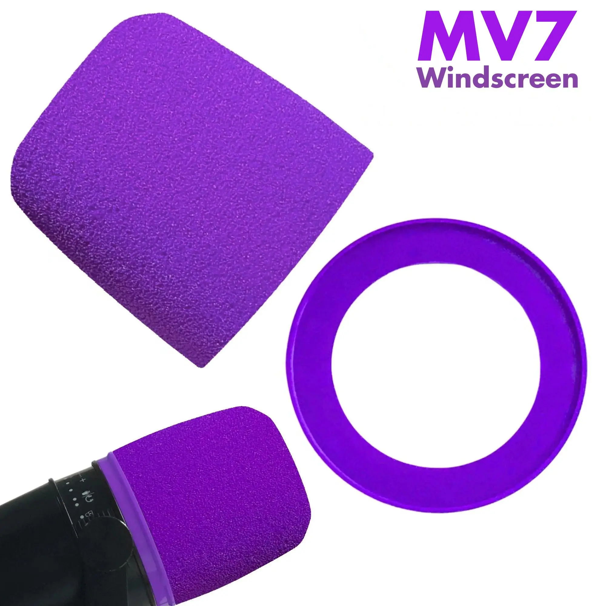 Busa MV7 untuk Mikrofon Shure  - Recording Pop Filter ulasan dan harga