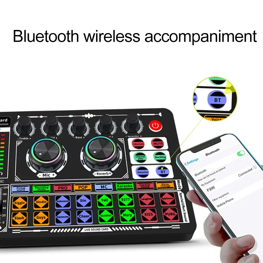 Mixer Audio USB Kartu Suara La - Audio Music Voice Changer ulasan dan harga
