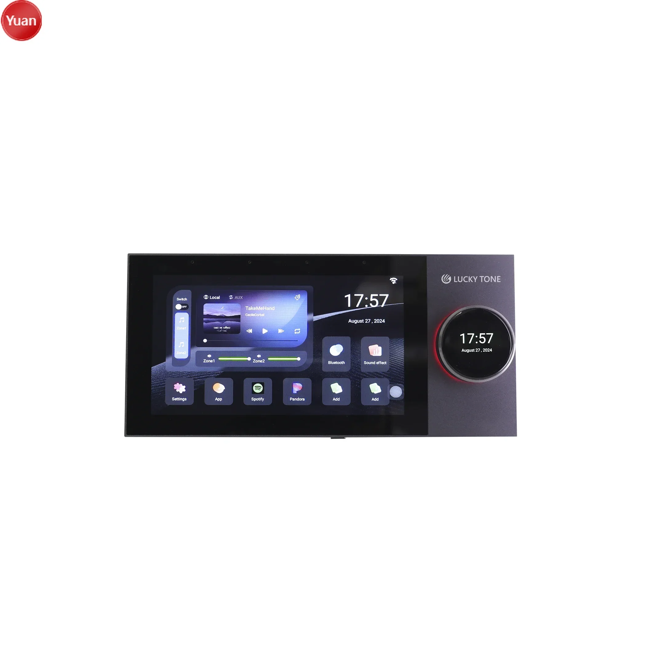 Panel Kontrol Rumah Pintar Tuy - Audio Music Background ulasan dan harga