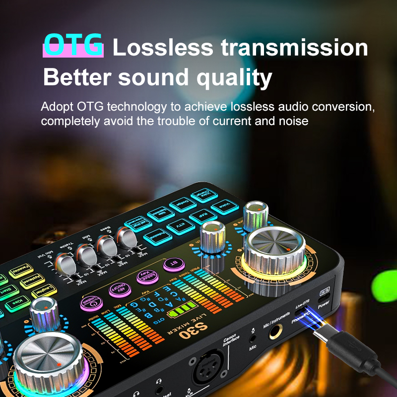 FUHAM S30 Live Sound Card Audi - Audio Music Voice Changer ulasan dan harga
