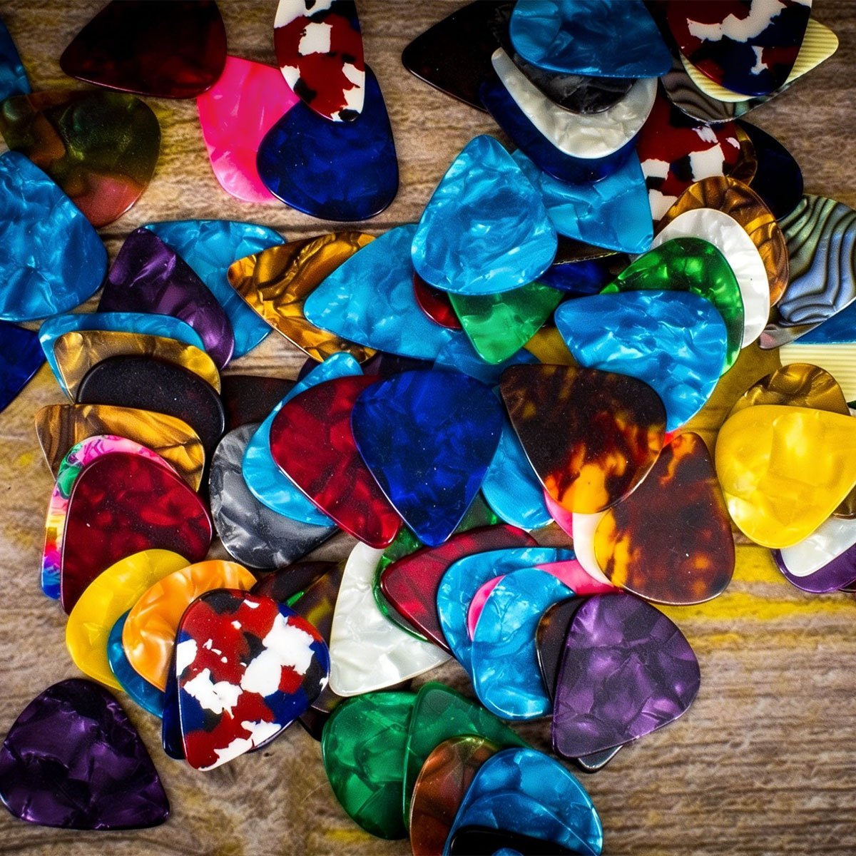81 Buah Pick Gitar Seluloid 0. - Electric Guitar Pick Pack ulasan dan harga