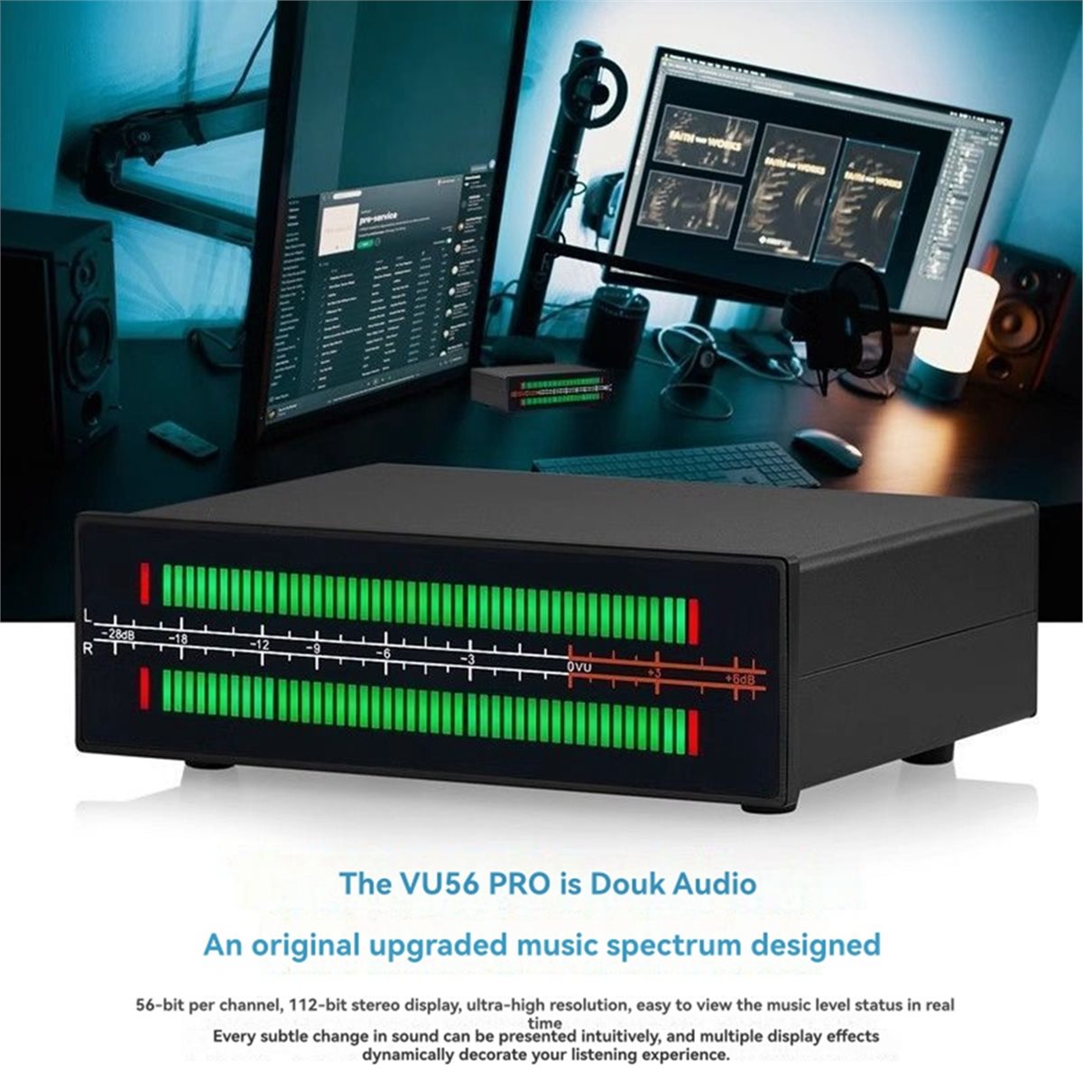 A40I VU56-PRO Penganalisis Spe - Audio And Music Splitter ulasan dan harga