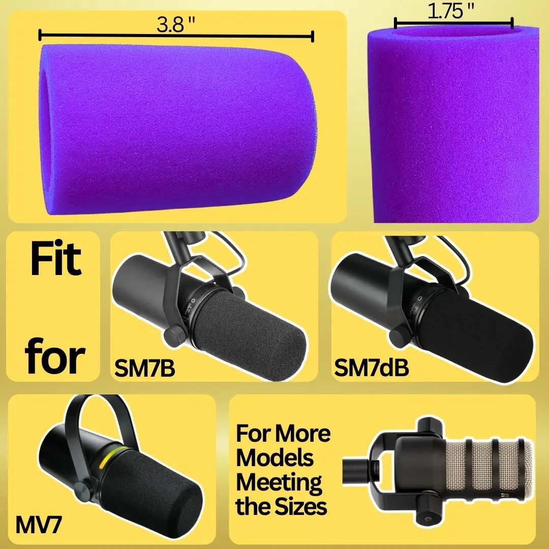 Windscreen Mic SM7B untuk Mikr - Recording Pop Filter ulasan dan harga