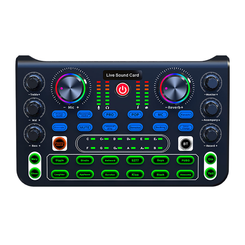 Papan Mixer Suara Kartu Suara  - Audio Music Voice Changer ulasan dan harga