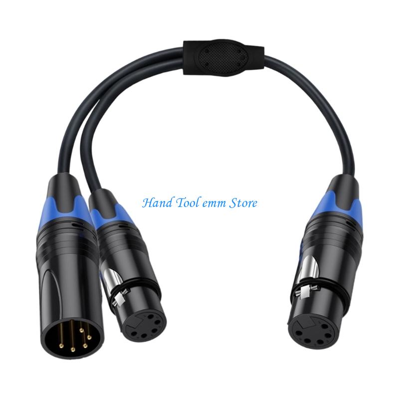 H37F 5Pin Kabel XLR Profesiona - Audio And Music Splitter ulasan dan harga