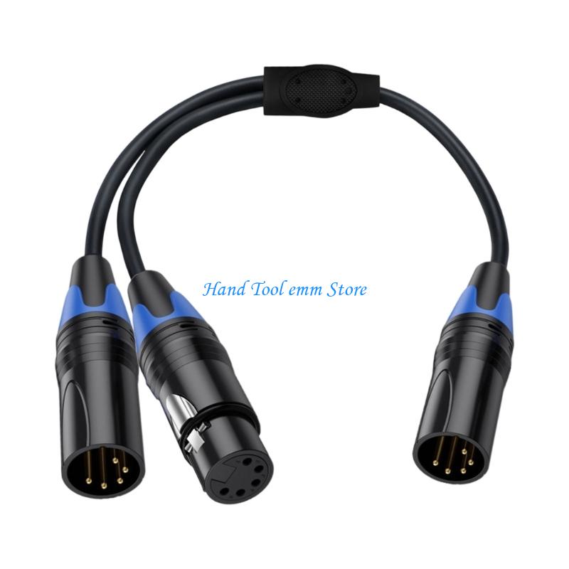 H37F 5Pin Kabel XLR Profesiona - Audio And Music Splitter ulasan dan harga