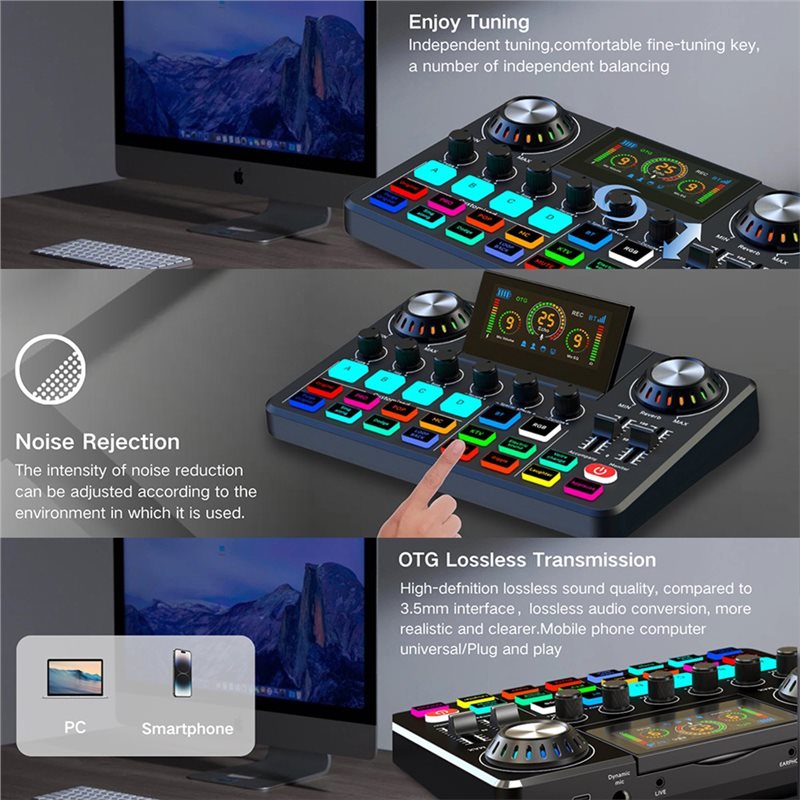 ABLB-Audio Mixer, Kartu Suara  - Audio Music Voice Changer ulasan dan harga