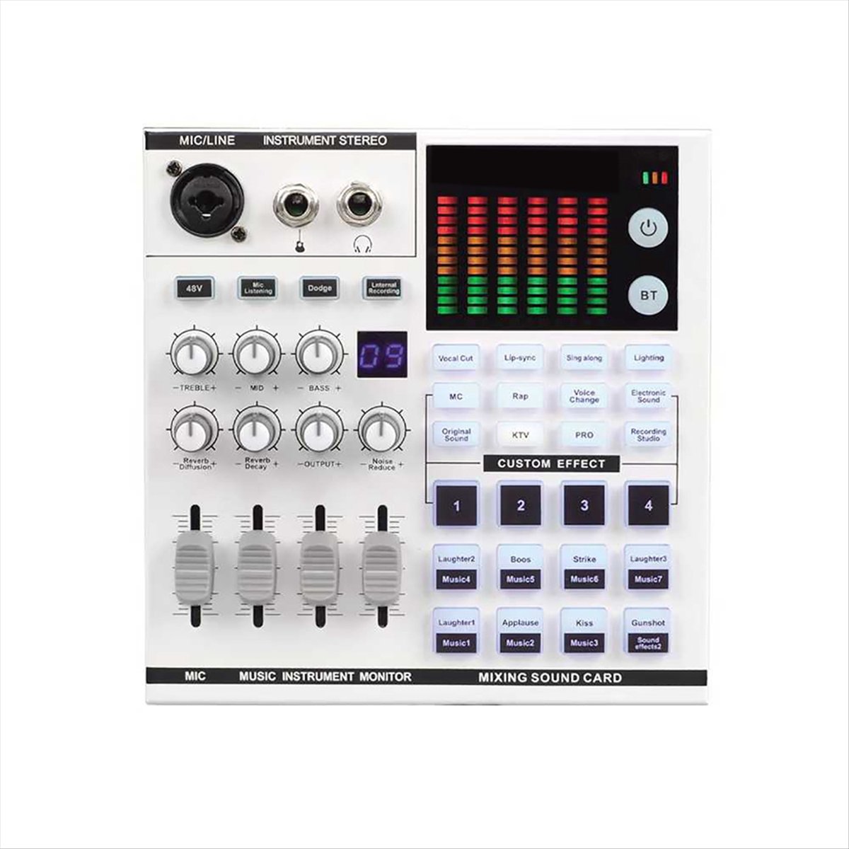 DTC5 SN800 Kartu Suara Live Pe - Audio Music Voice Changer ulasan dan harga