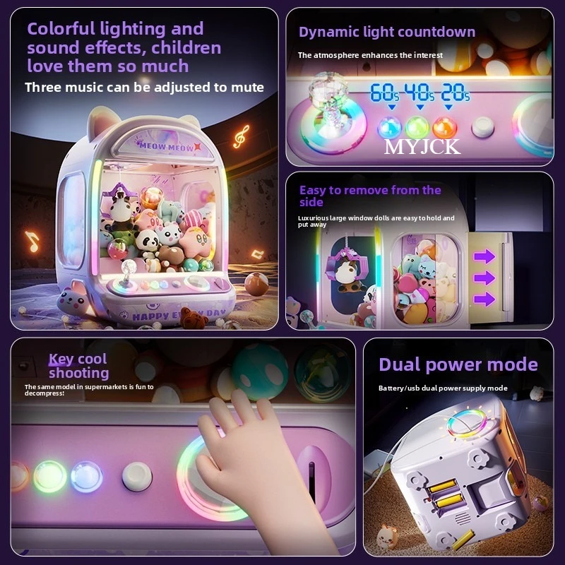Mesin Boneka Otomatis Ungu DIY - Audio Music Maker ulasan dan harga