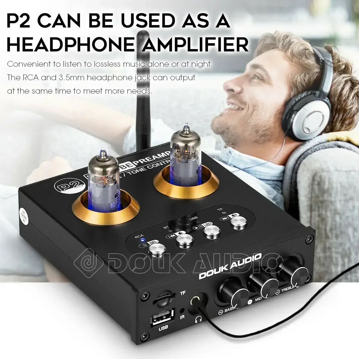 Douk pemutar musik Mini, pener - Audio Player With Youtube Music ulasan dan harga