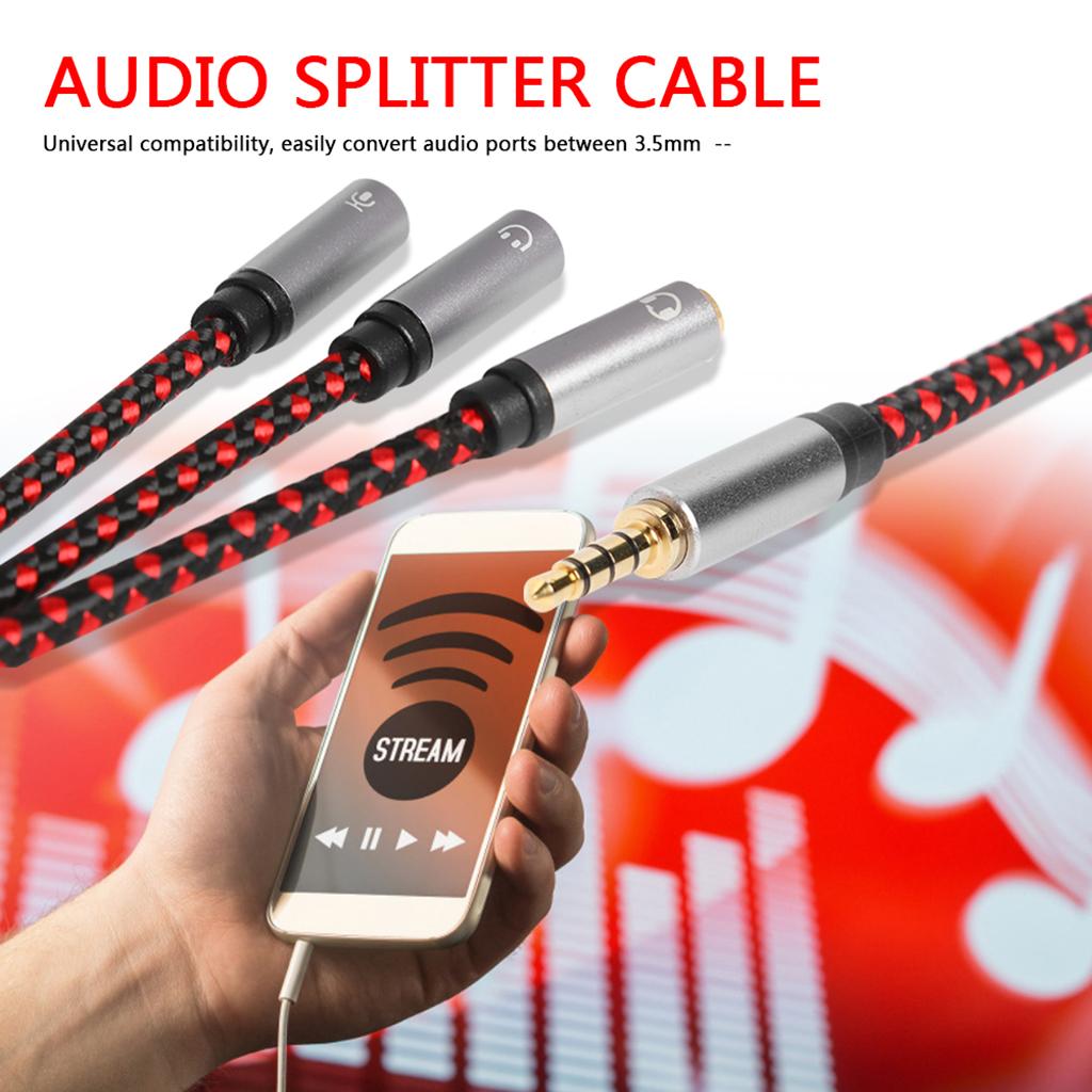 Kabel Audio Aux Splitter 3.5mm - Audio And Music Splitter ulasan dan harga