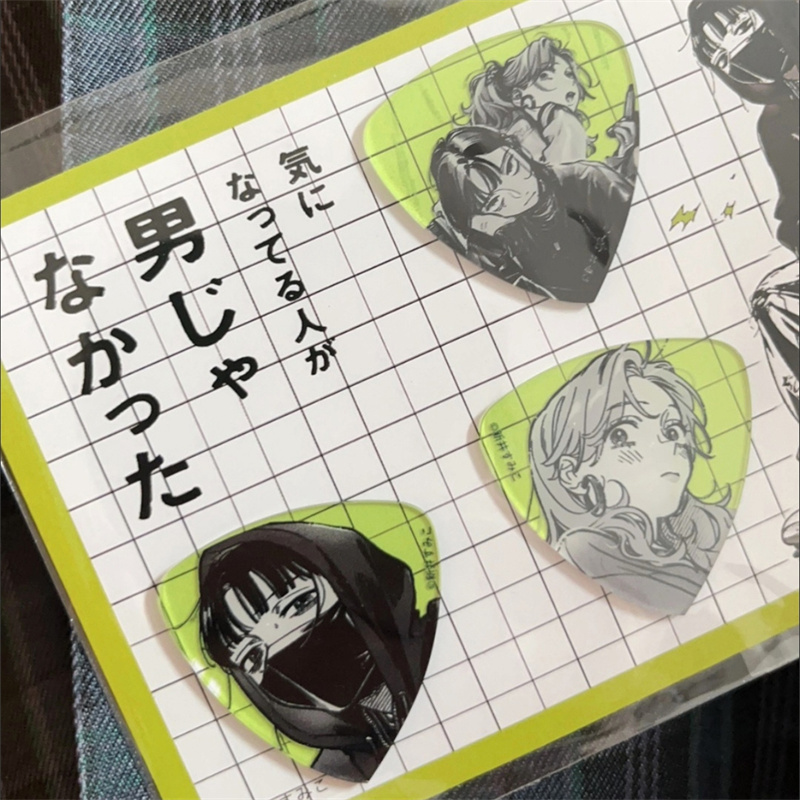 Anime The Guy Yang Dia Minati  - Electric Guitar Pick Pack ulasan dan harga