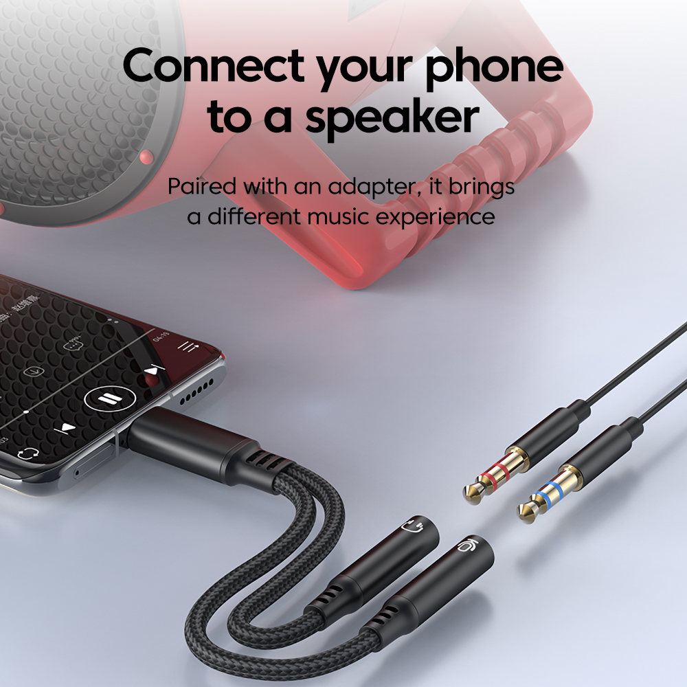 USB/Tipe C Ke Adaptor Jack Gan - Audio And Music Splitter ulasan dan harga