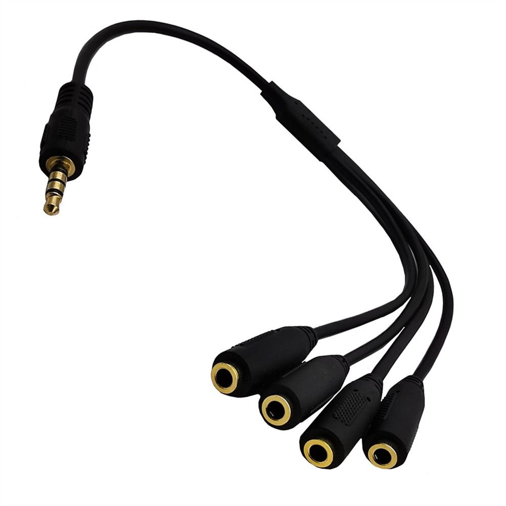 Kabel Splitter Headset Mikrofo - Audio And Music Splitter ulasan dan harga