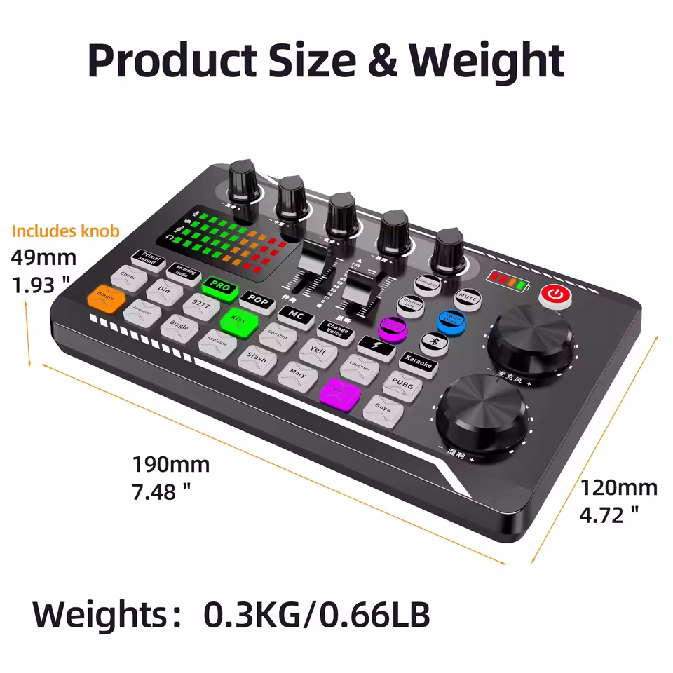Mikrofon Kondensor Mikrofon Pr - Audio Music Voice Changer ulasan dan harga